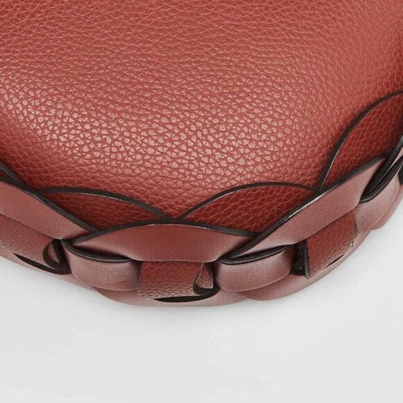 Chloe Sepia Brown Grained Leather Medium Darryl Hobo Bag - Picture 4 of 12